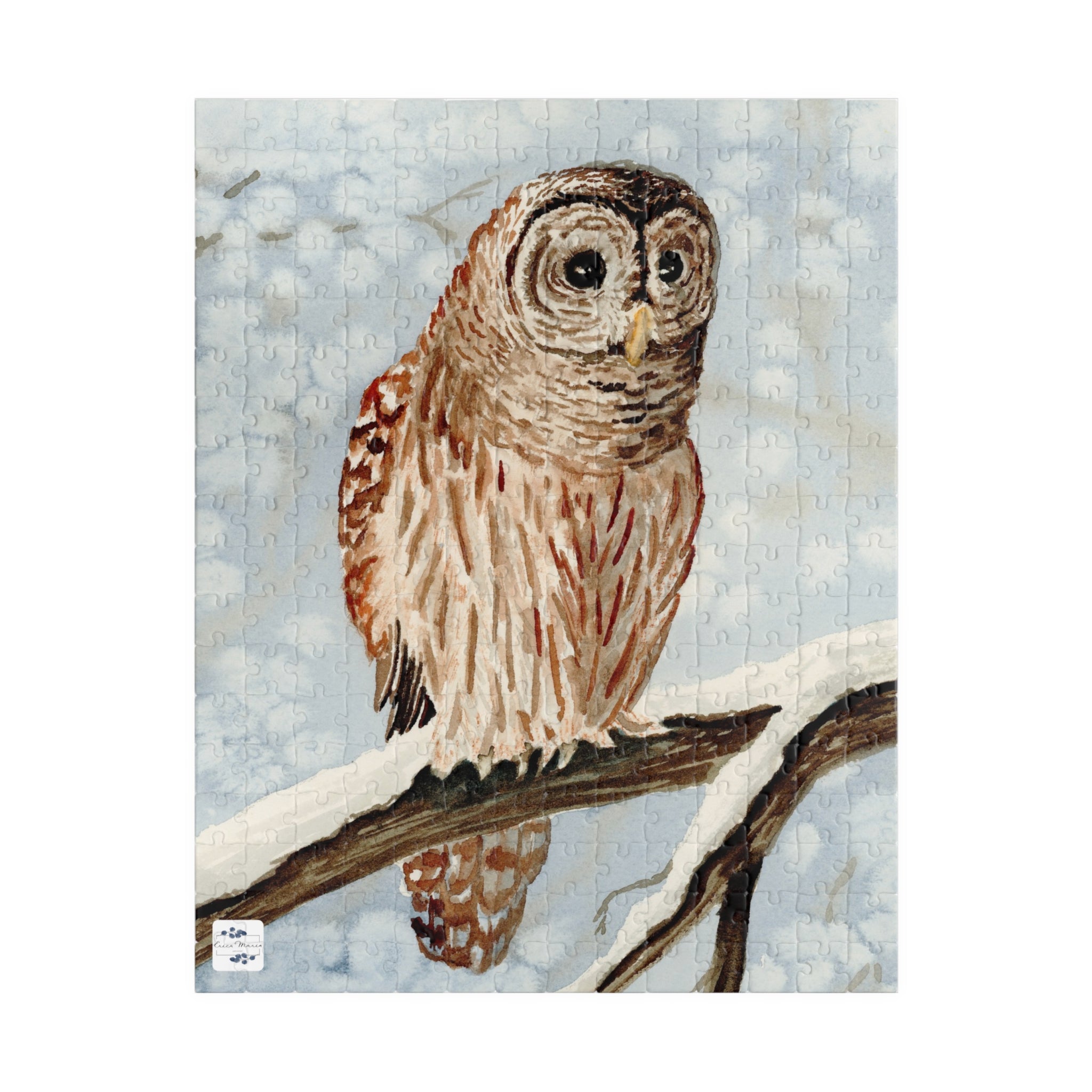 Owl's Silent Vigil Puzzle