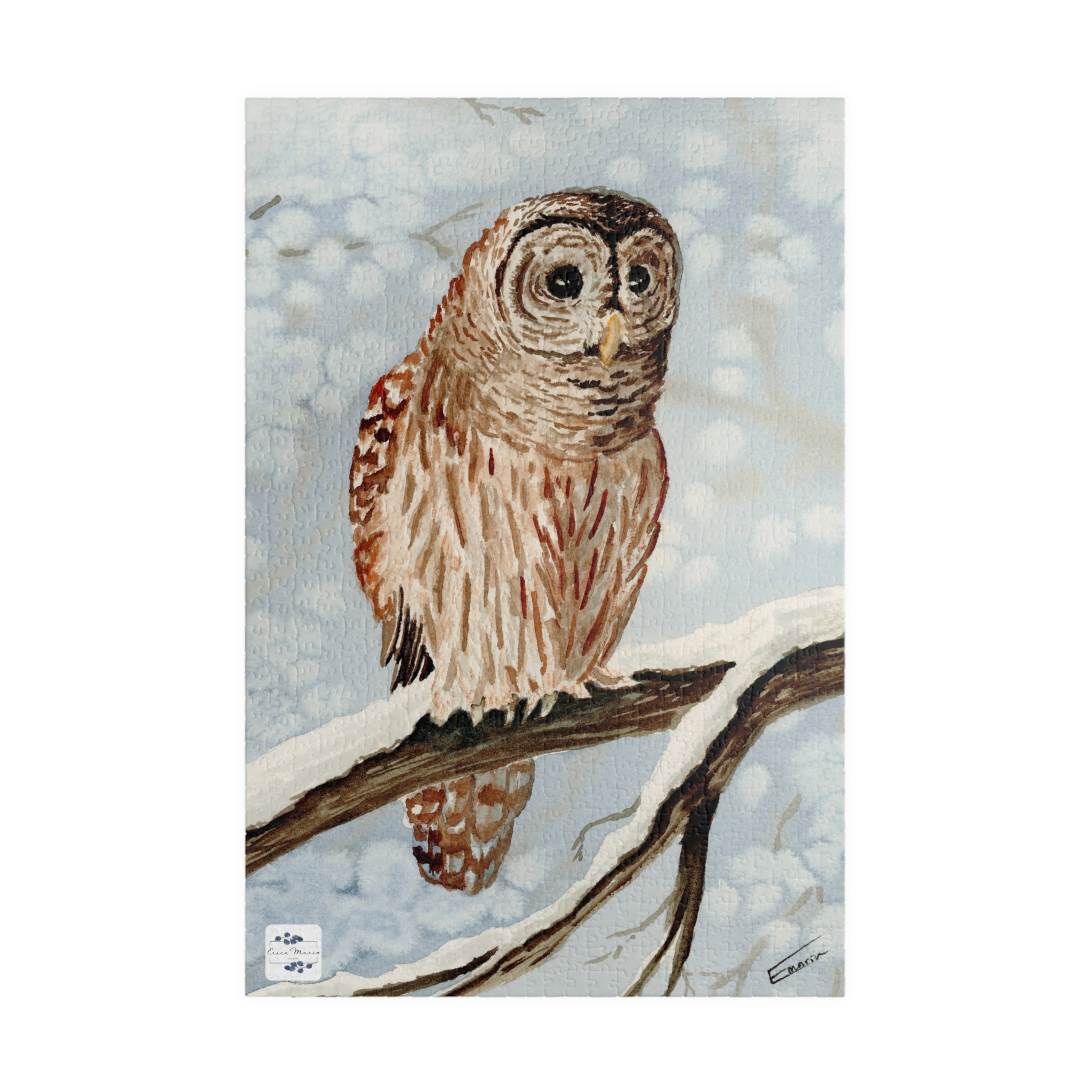 Owl's Silent Vigil Puzzle