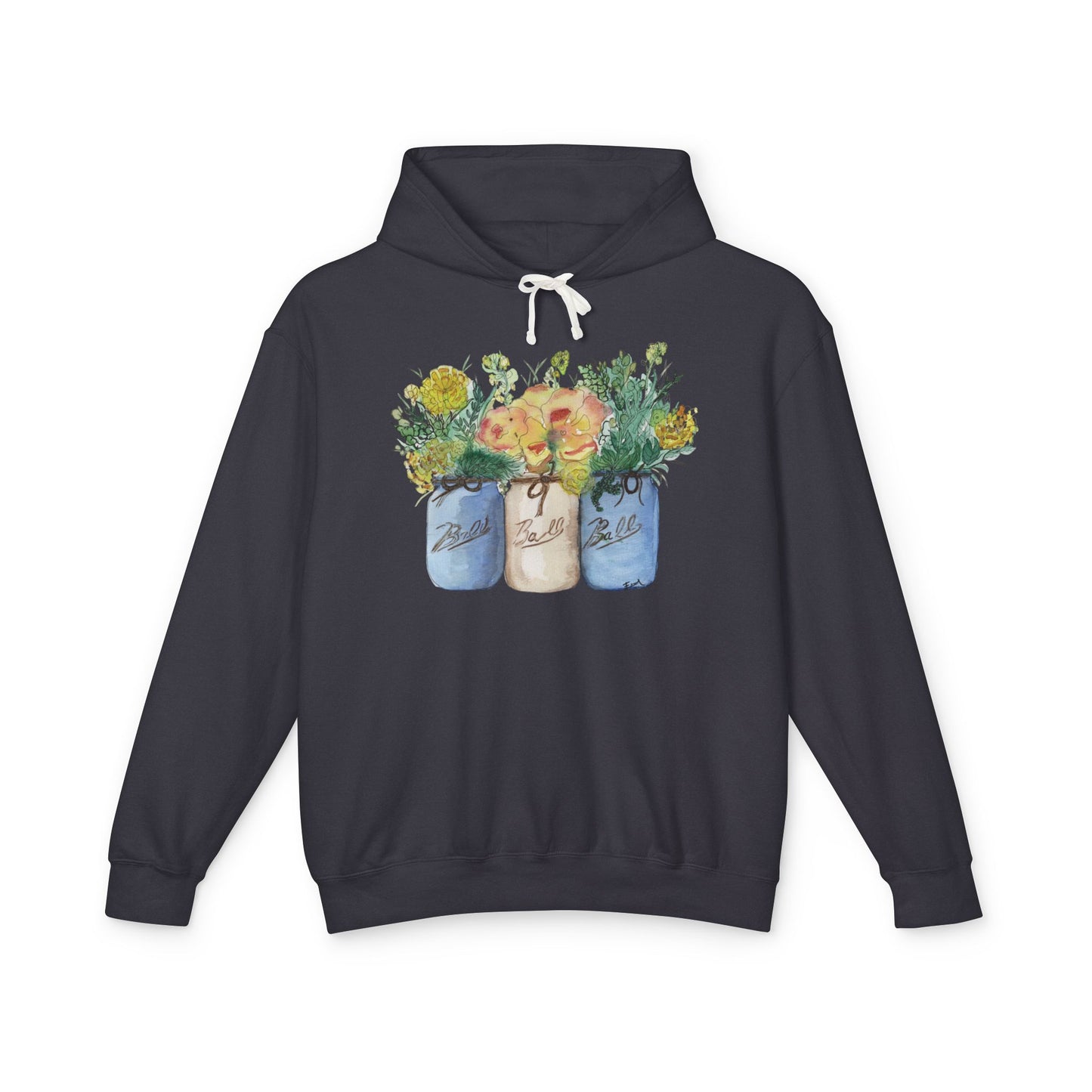 "Farmhouse Bouquet" Lightweight Hoodie