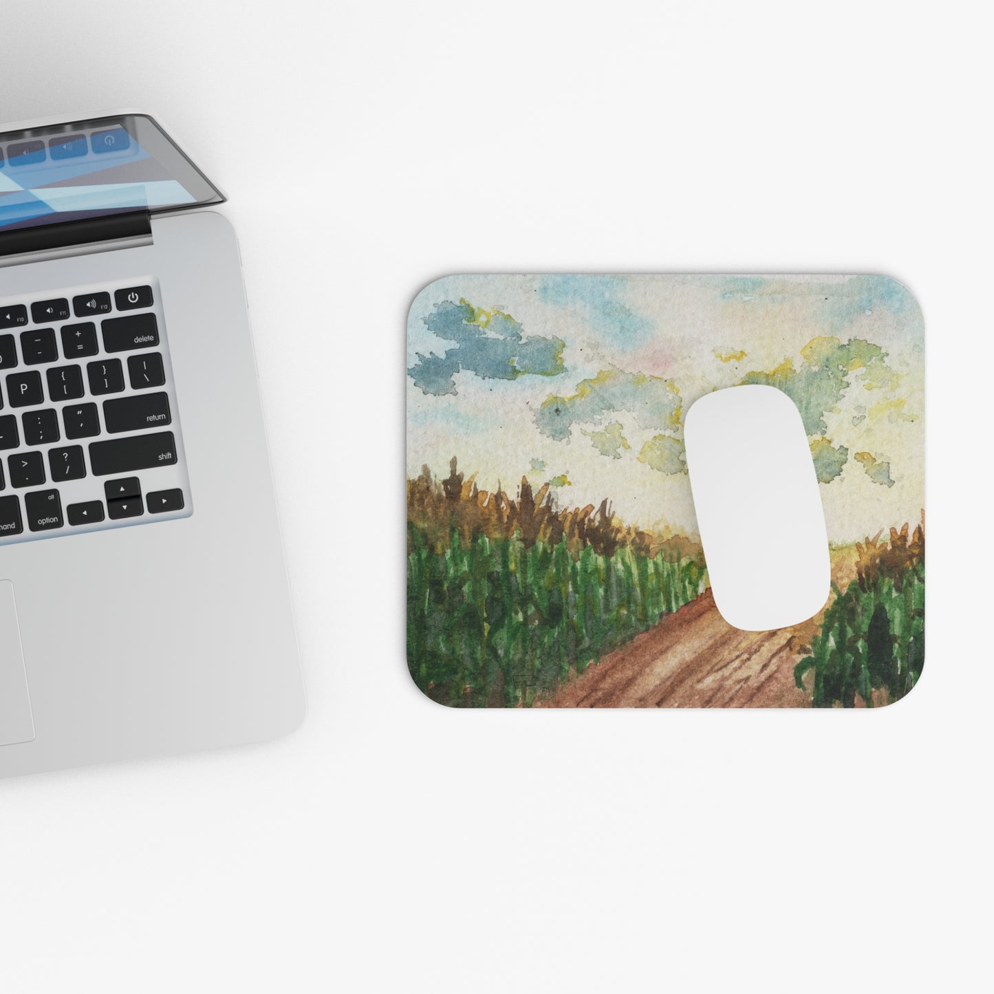 "Harvest" Countryside Landscape Mouse Pad