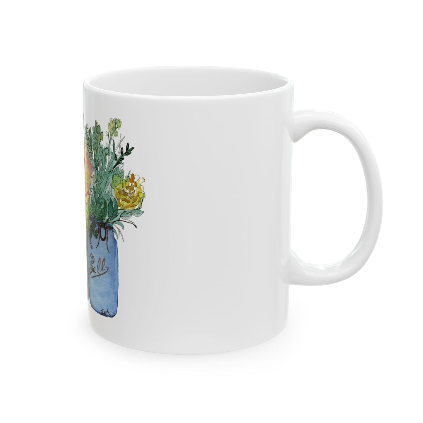 Farmhouse Bouquet Mug