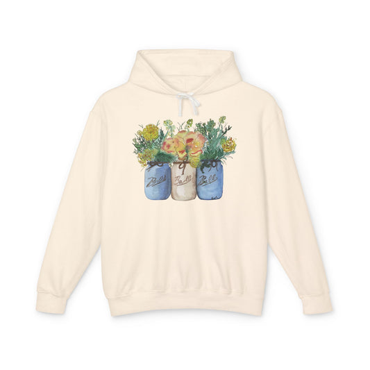 "Farmhouse Bouquet" Lightweight Hoodie