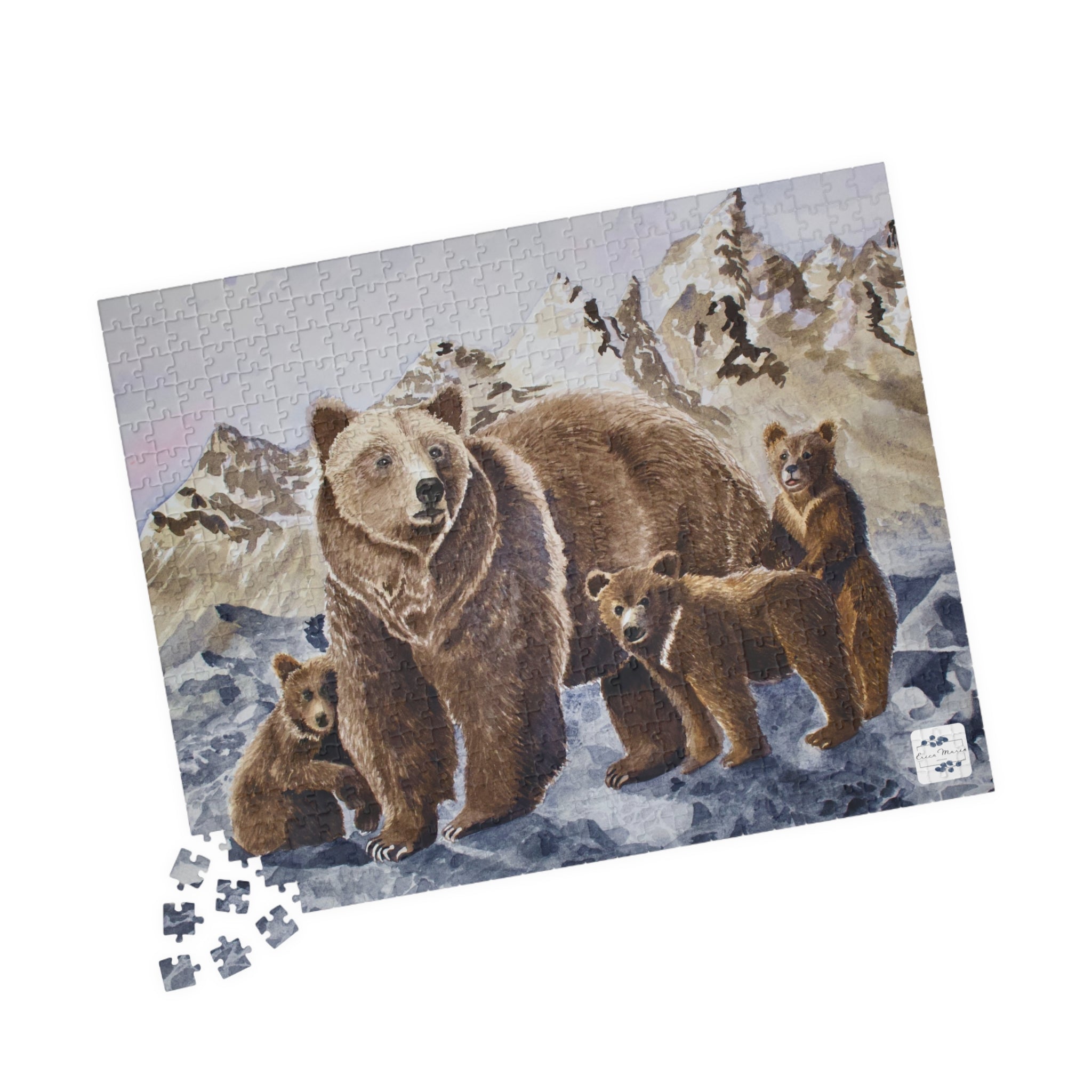 Queen of the Tetons Fine Art Puzzle