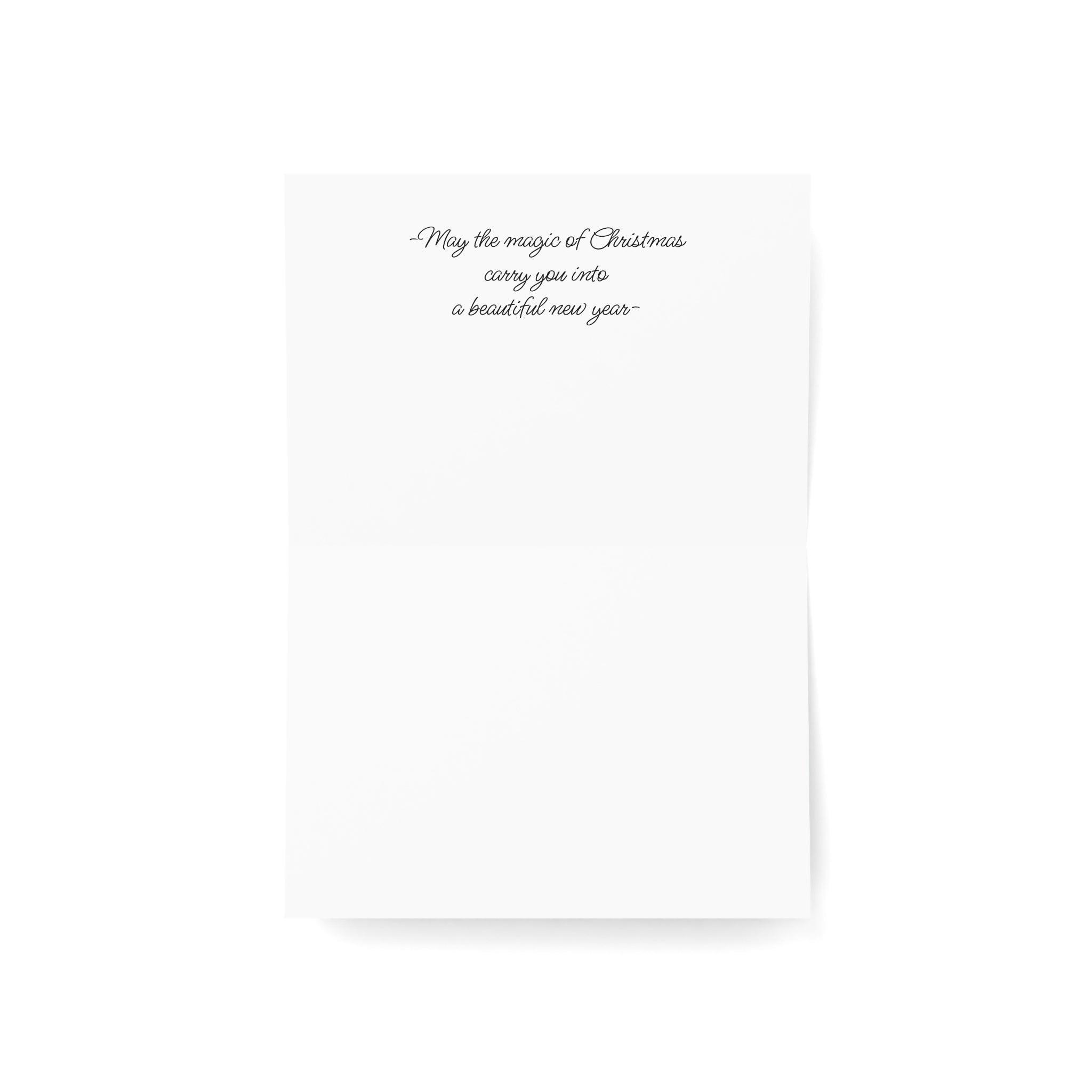 Holiday Sleigh Greeting Cards (Set of 1, 10, 30, 50)