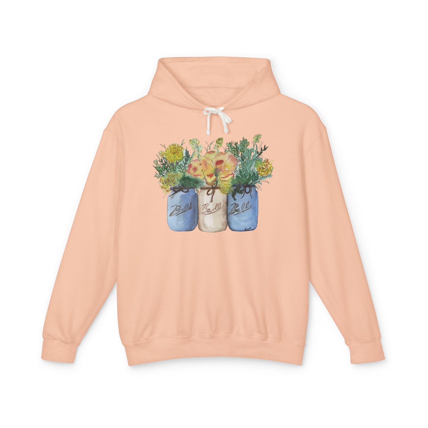 "Farmhouse Bouquet" Lightweight Hoodie