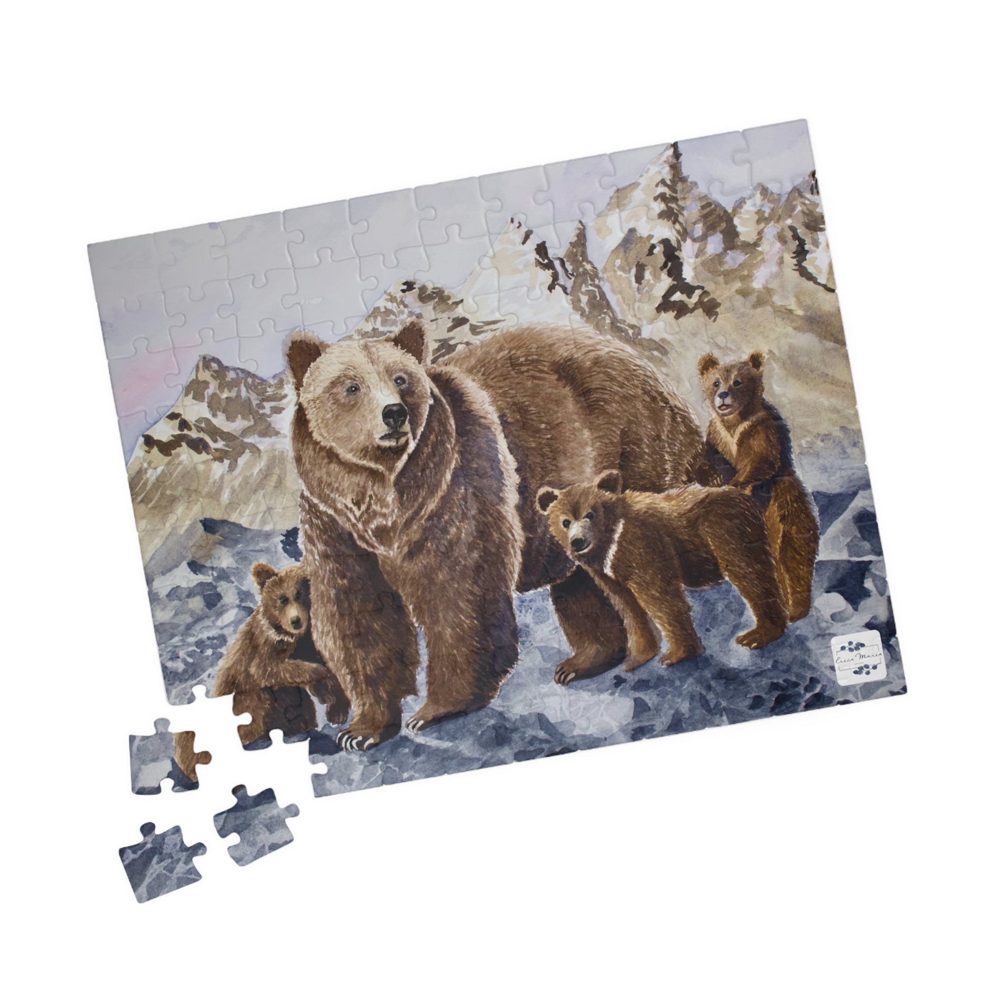 Queen of the Tetons Fine Art Puzzle