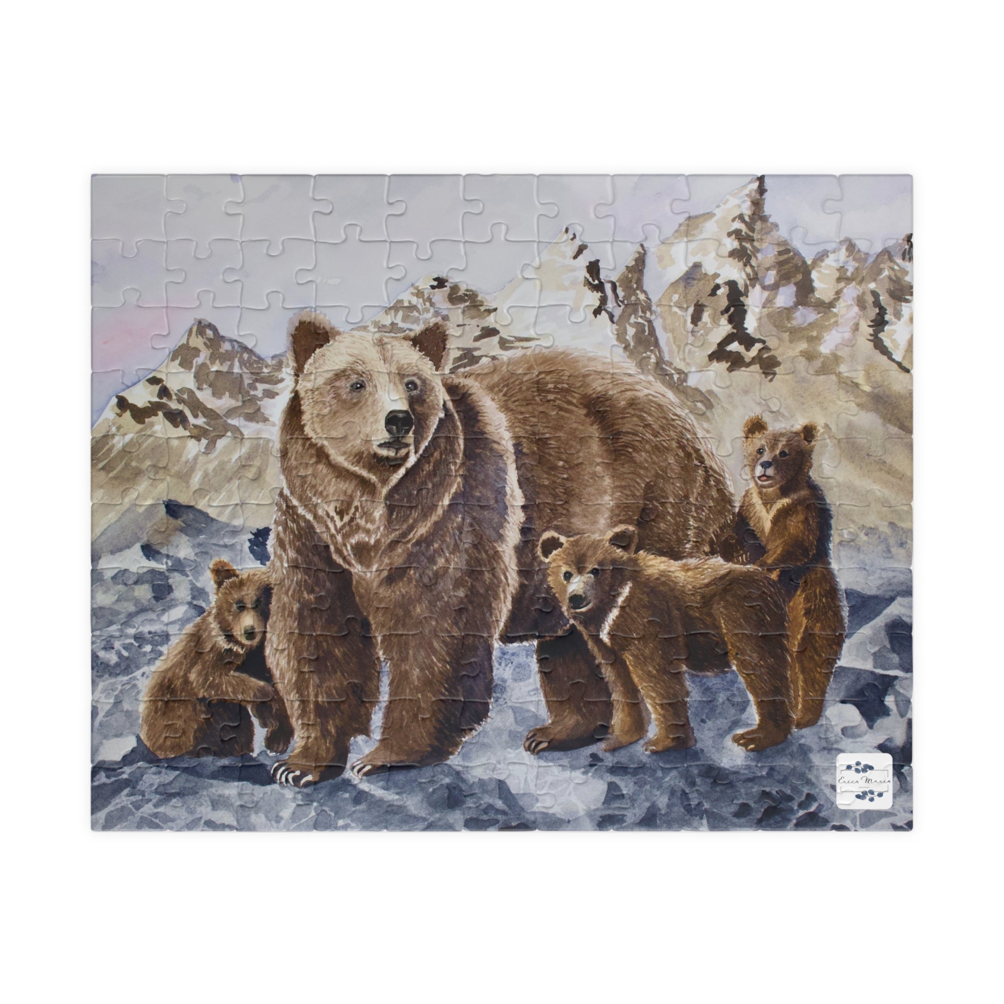 Queen of the Tetons Fine Art Puzzle