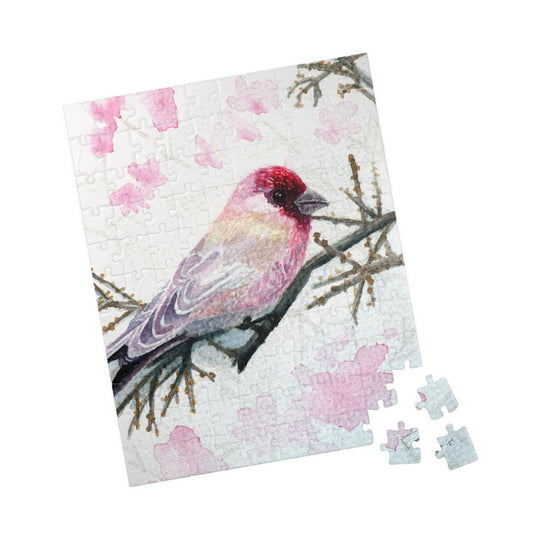 "Whispers of Spring" Watercolor Art Puzzle (110 pieces)