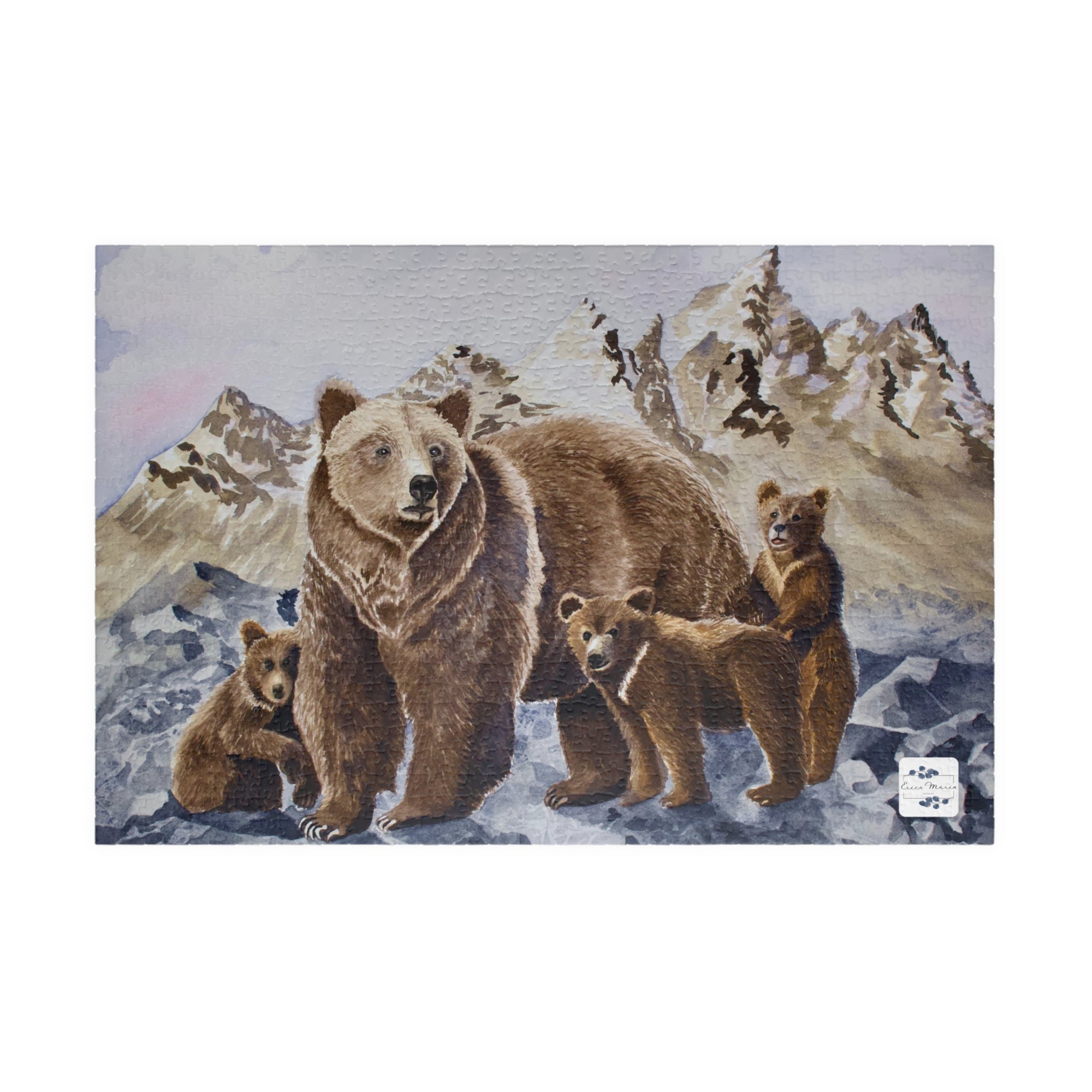 Queen of the Tetons Fine Art Puzzle