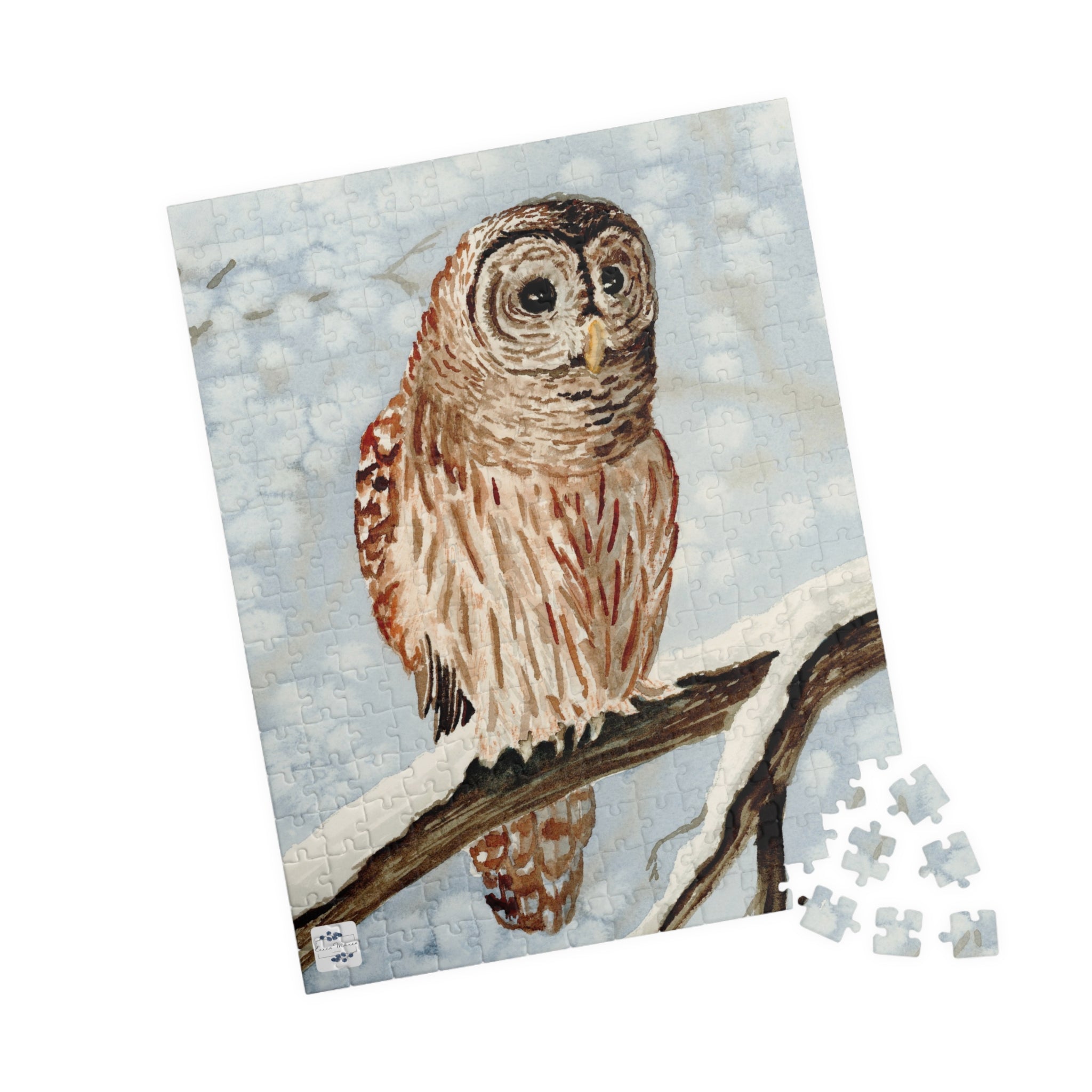 Owl's Silent Vigil Puzzle