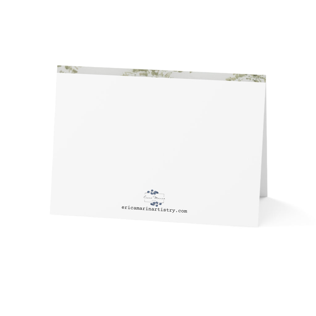 Holiday Sleigh Greeting Cards (Set of 1, 10, 30, 50)