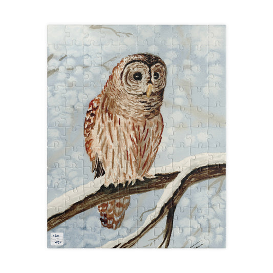 Owl's Silent Vigil Puzzle