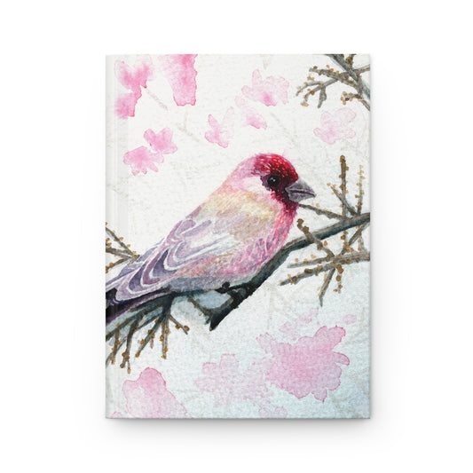 "Whispers of Spring" Watercolor Art Hardcover Journal