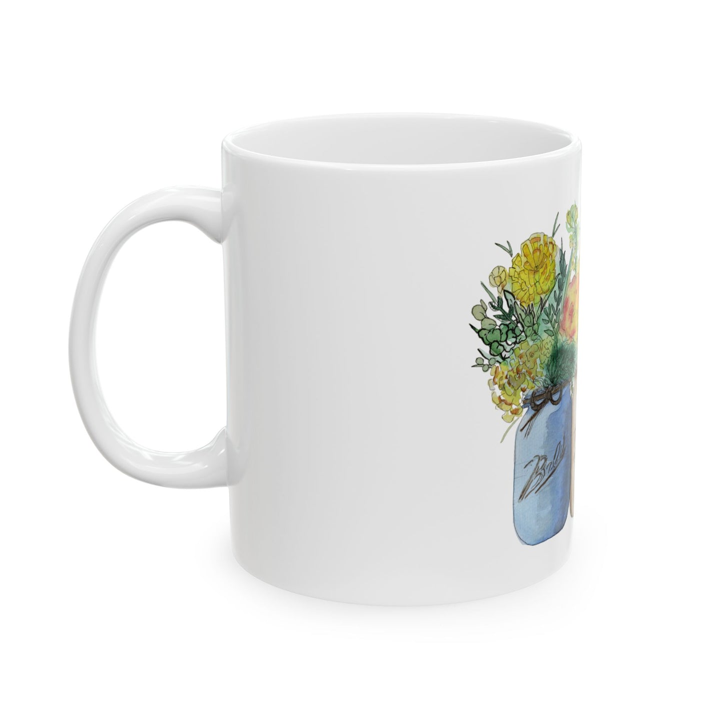 Farmhouse Bouquet Mug