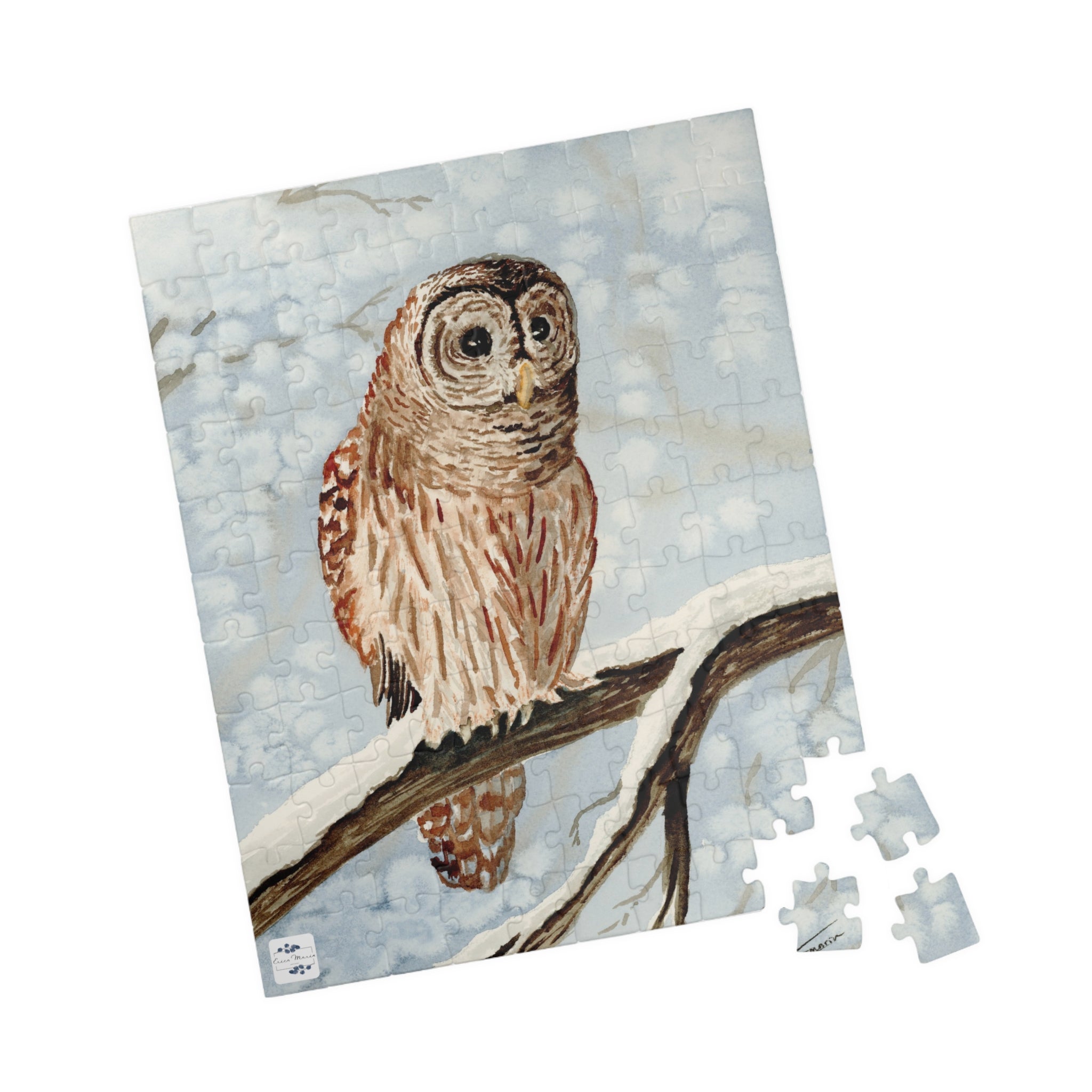Owl's Silent Vigil Puzzle