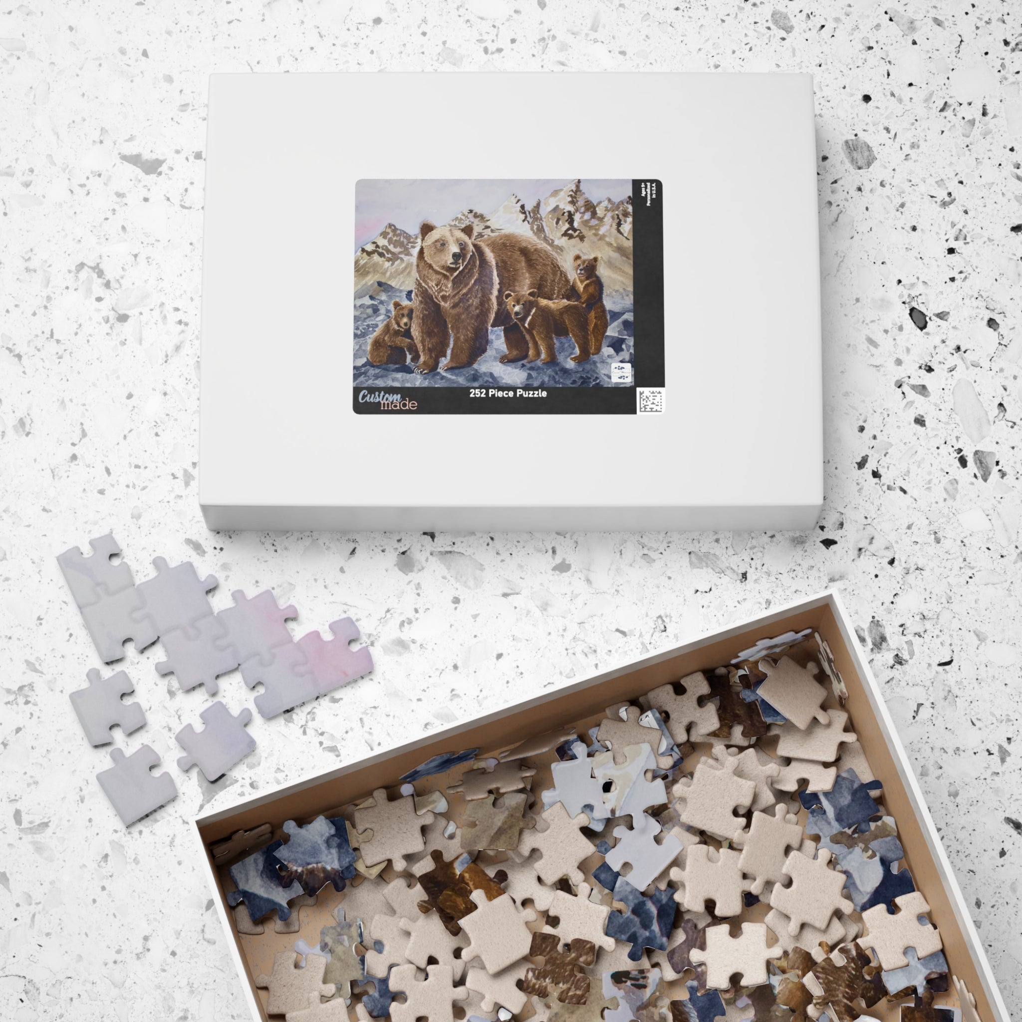 Queen of the Tetons Fine Art Puzzle