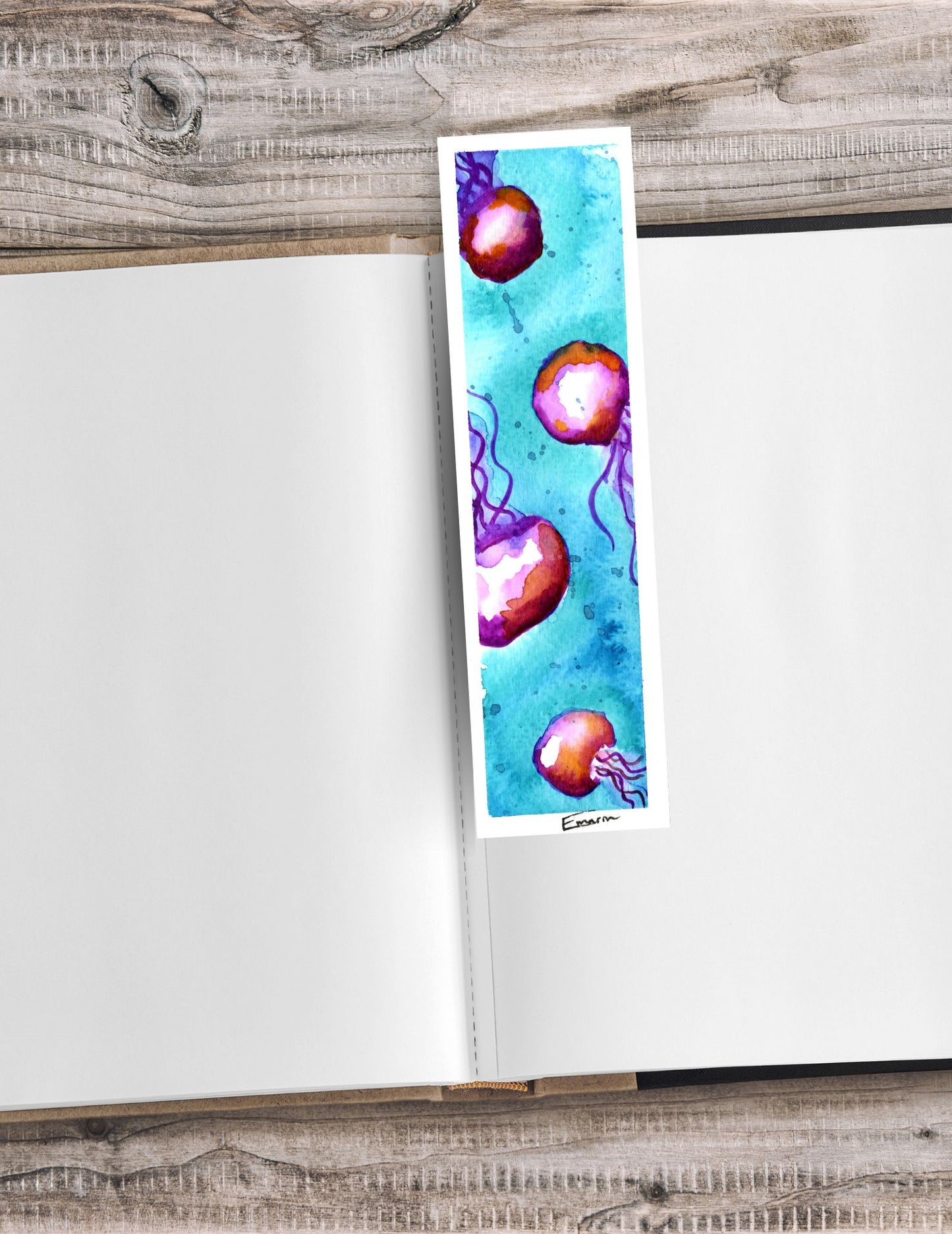 Artisan Watercolor Bookmarks