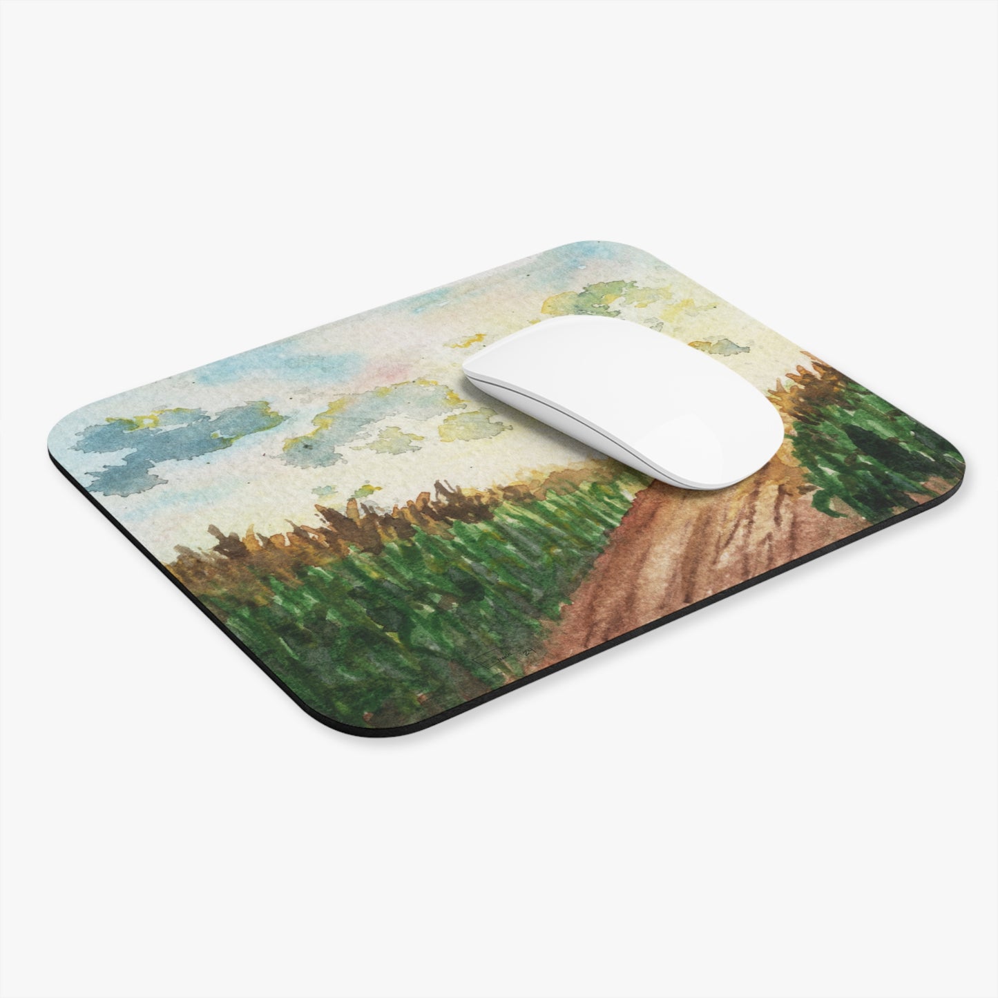 "Harvest" Countryside Landscape Mouse Pad