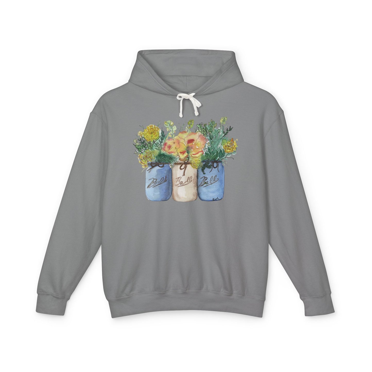 "Farmhouse Bouquet" Lightweight Hoodie