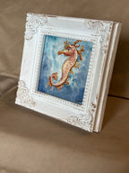 Queen Seadra Original Artwork | 3x3 | Framed