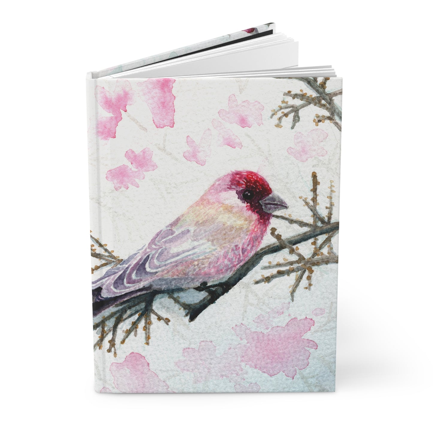 "Whispers of Spring" Watercolor Art Hardcover Journal