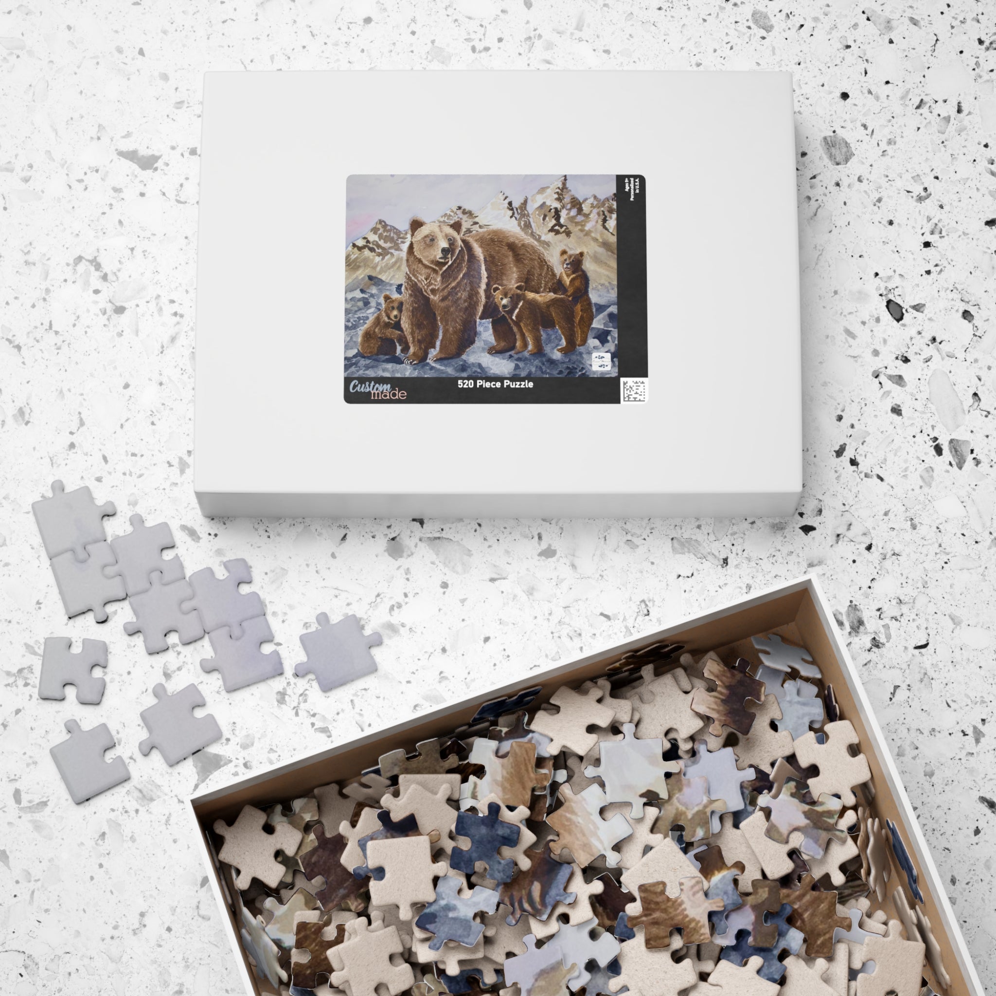 Queen of the Tetons Fine Art Puzzle