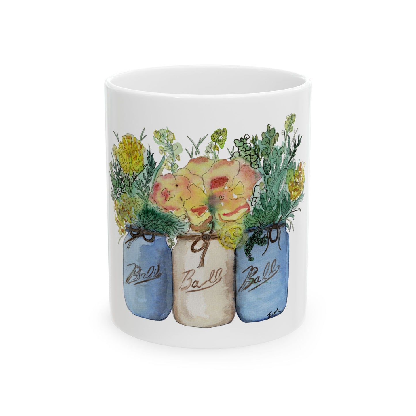 Farmhouse Bouquet Mug