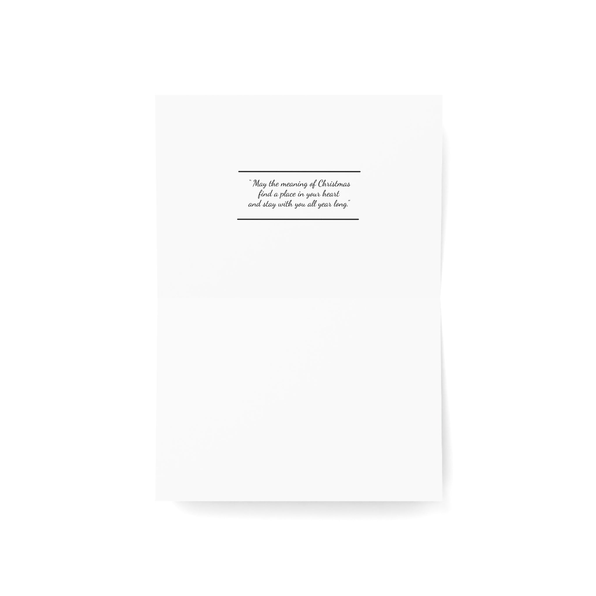 Nativity Greeting Cards (Set of 1, 10, 30, 50)