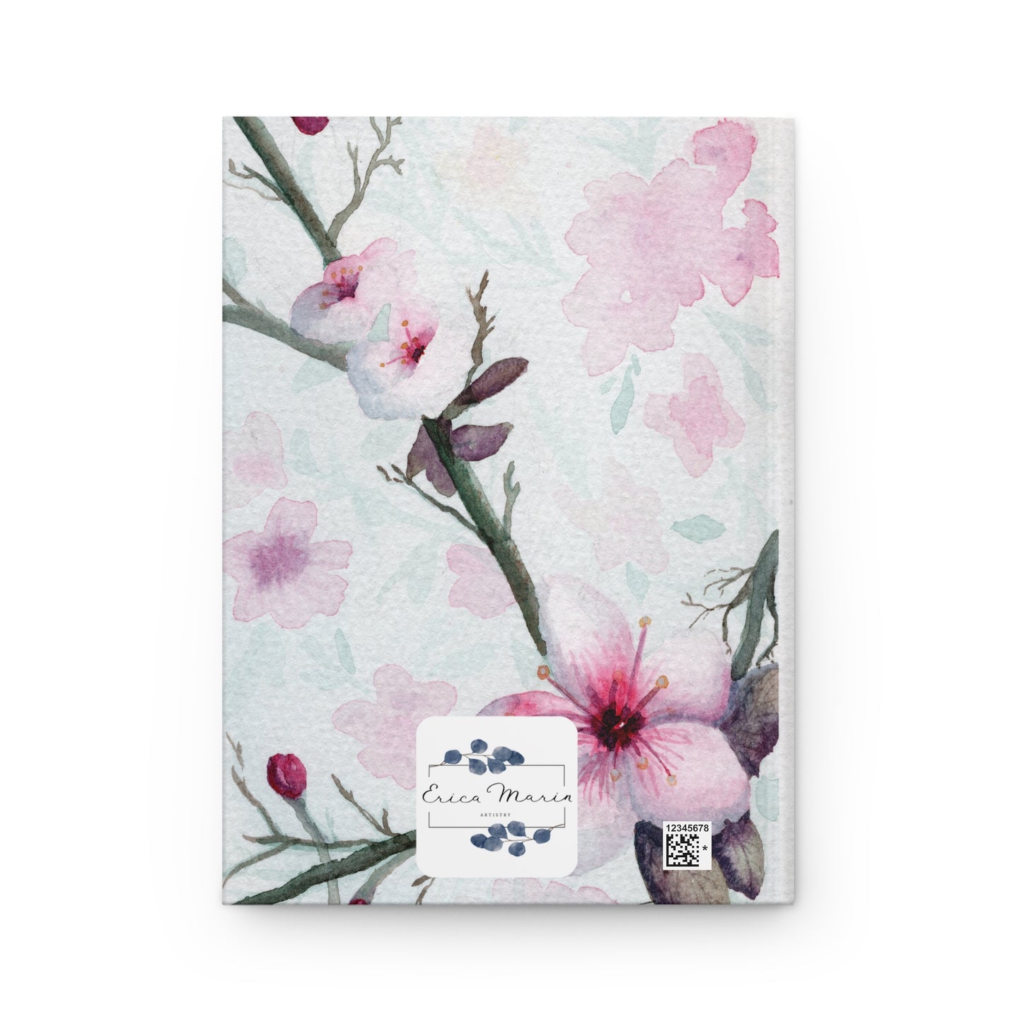 "Whispers of Spring" Watercolor Art Hardcover Journal