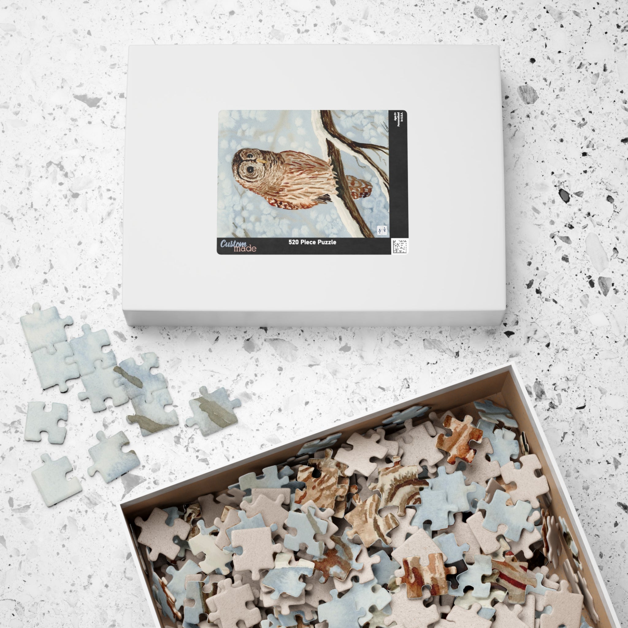 Owl's Silent Vigil Puzzle