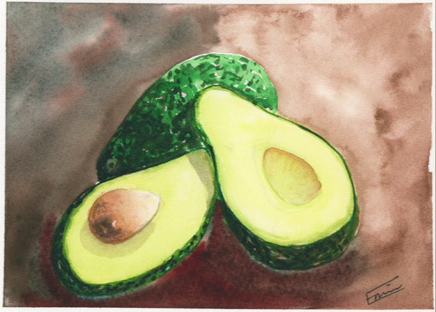 Awaiting Ripeness Original Artwork | 5x7 inches | Unframed