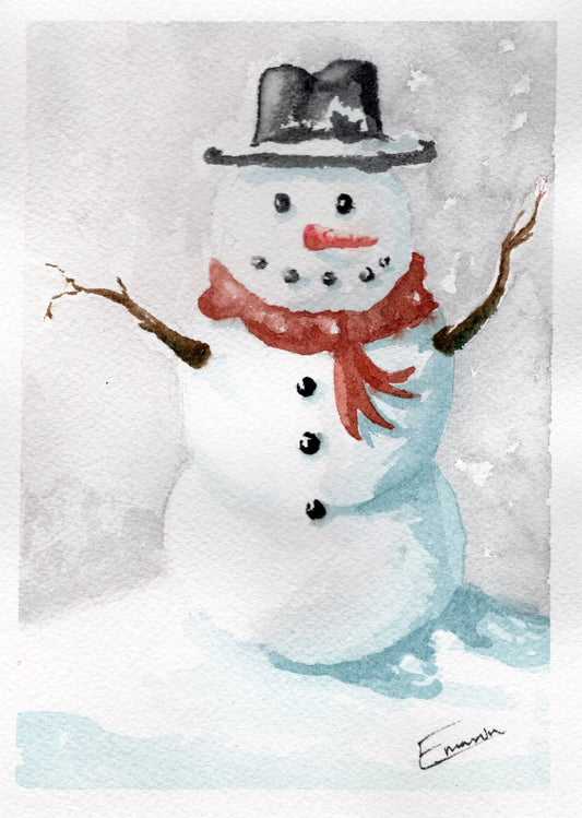 "Winter Time Friends" Original Piece