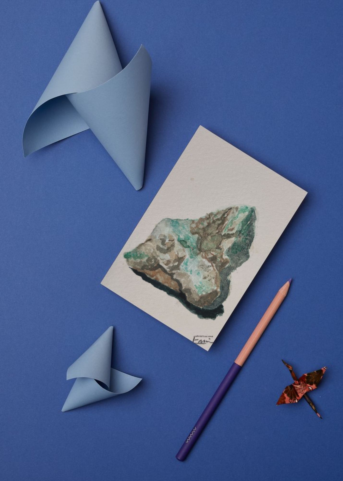 Amazonite Crystal ACEO