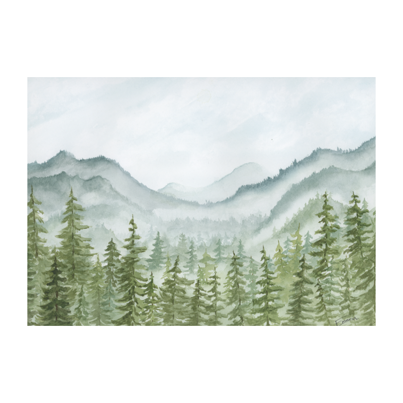 Breath of the Mountains Art Prints