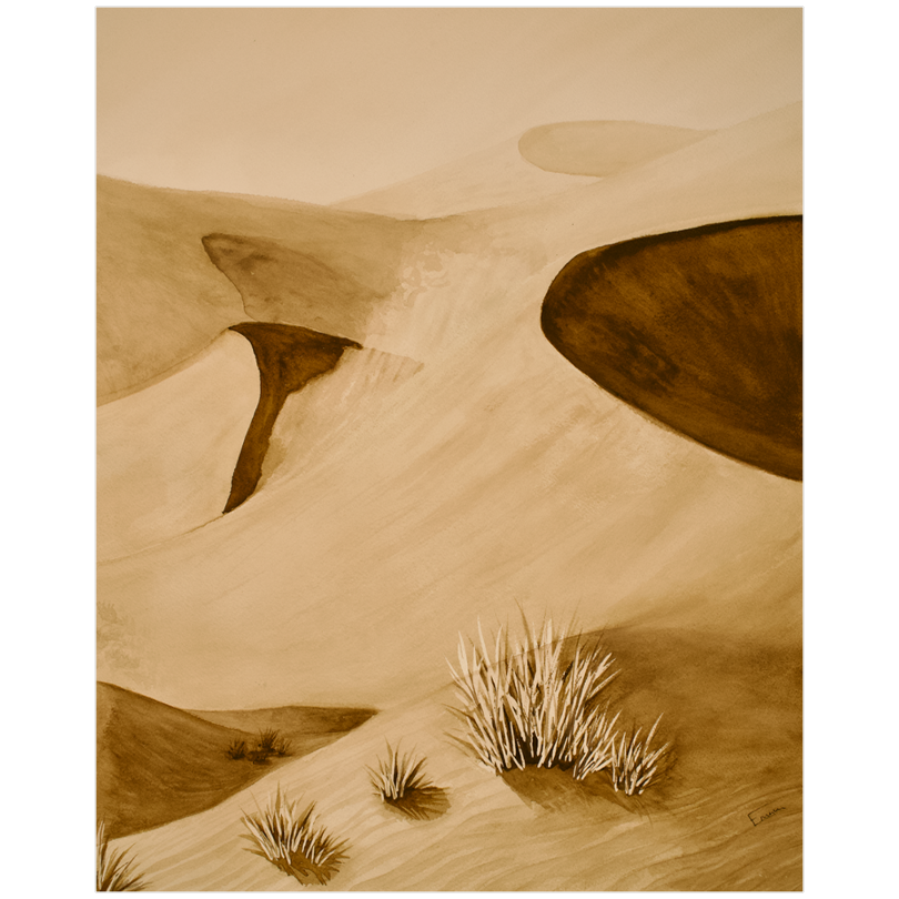 Shifting Silence Art Print