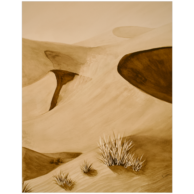 Shifting Silence Art Print