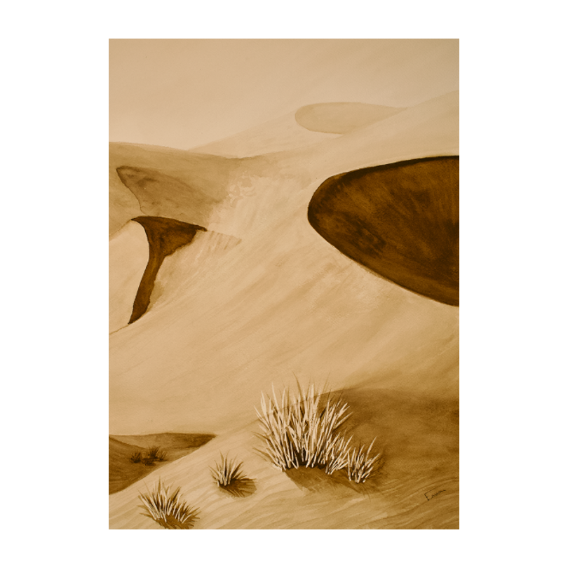 Shifting Silence Art Print