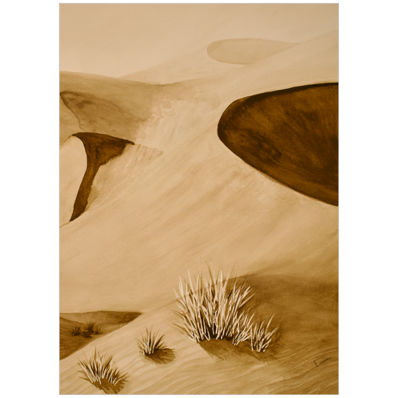 Shifting Silence Art Print