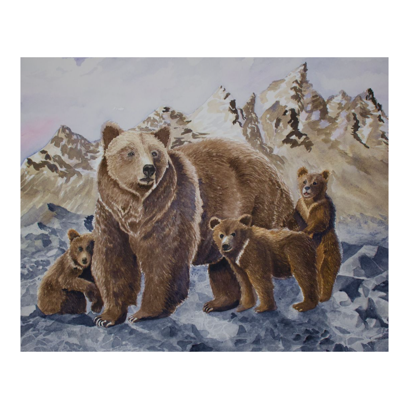 Queen of the Tetons Art Prints