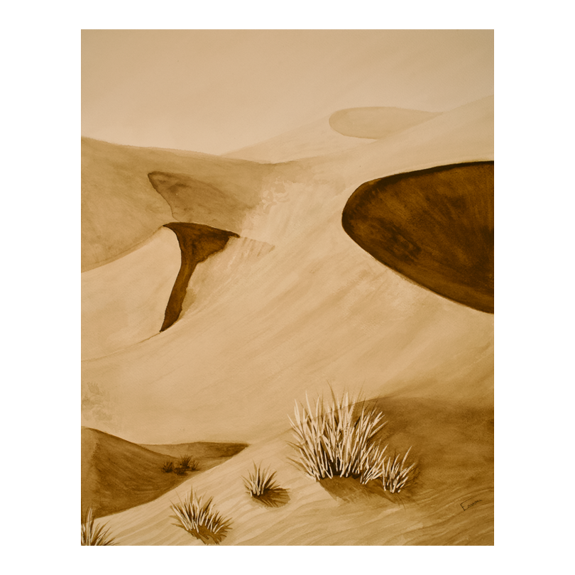 Shifting Silence Art Print